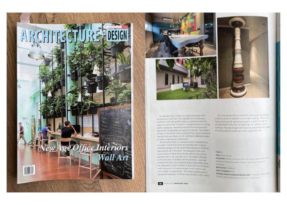 Gangwal PMC office published in Architecture + Design