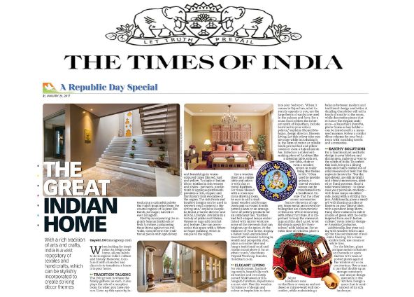 Gangwal PMC office published in Times Of India